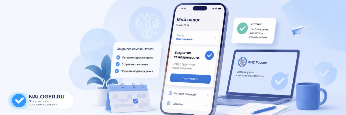 Как закрыть самозанятость