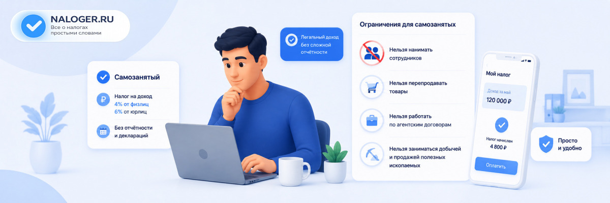 Ограничения для самозанятых