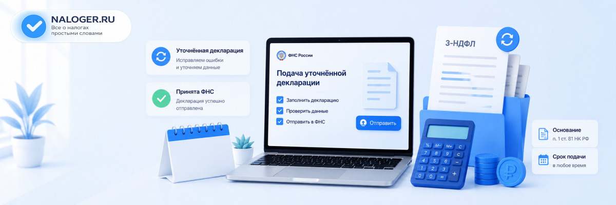Как подать уточнённую декларацию