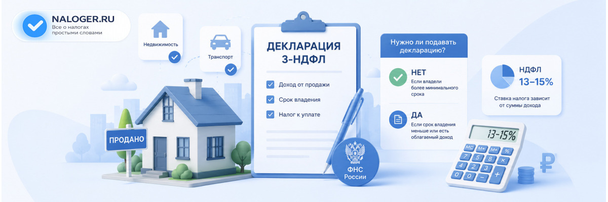 Нужно ли подавать декларацию при продаже имущества
