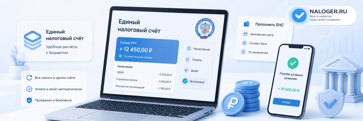 Единый налоговый счёт: как работает и как пополнить
