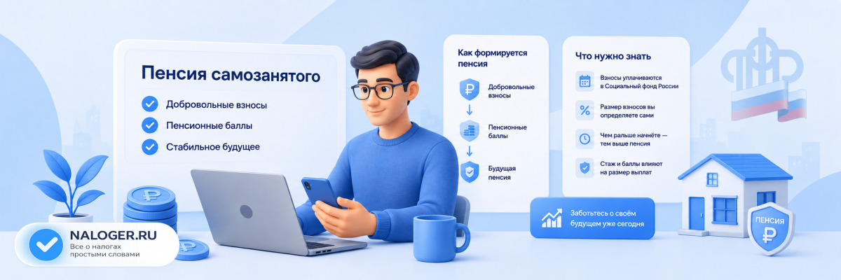 Пенсия самозанятого: как формируется и что нужно знать
