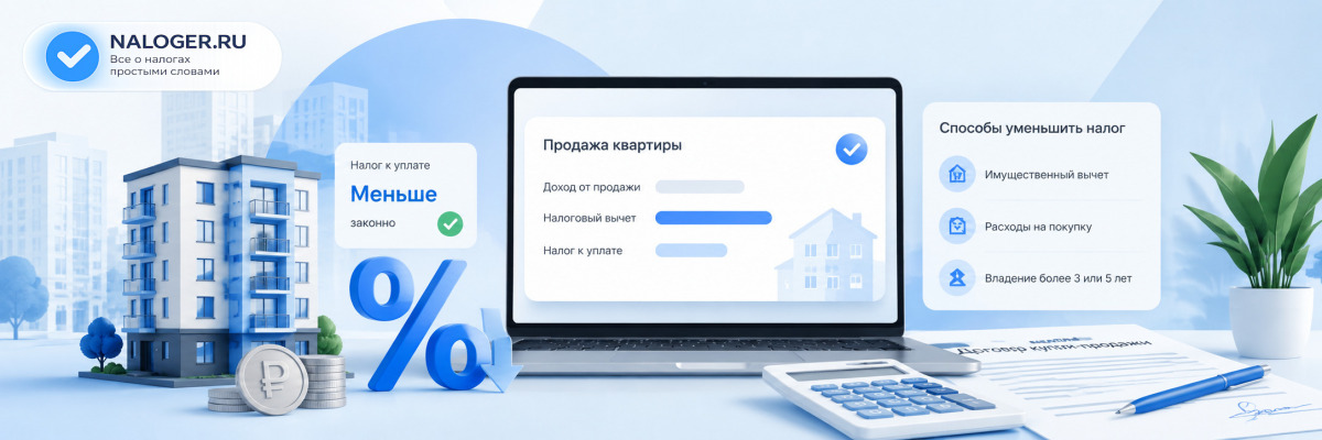Как уменьшить налог при продаже квартиры