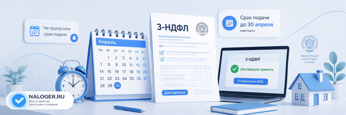 Сроки подачи декларации 3-НДФЛ
