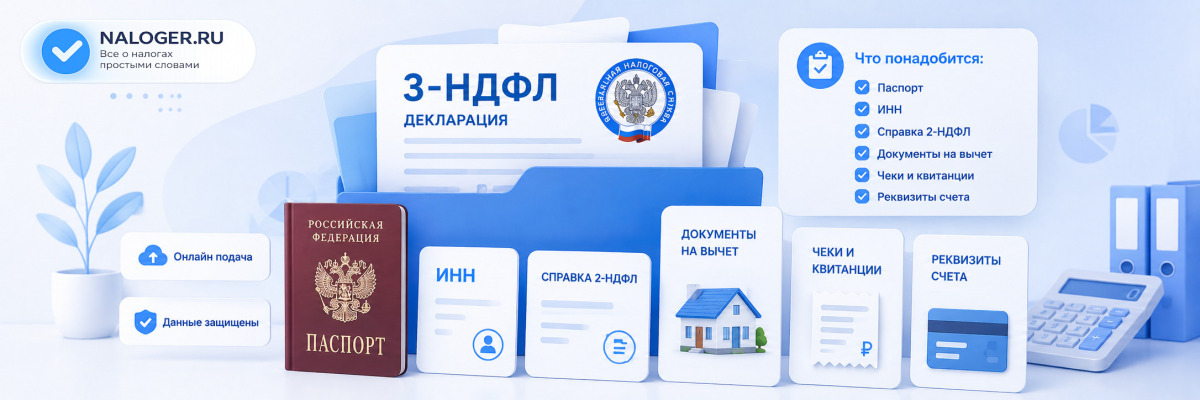 Какие документы нужны для декларации 3-НДФЛ