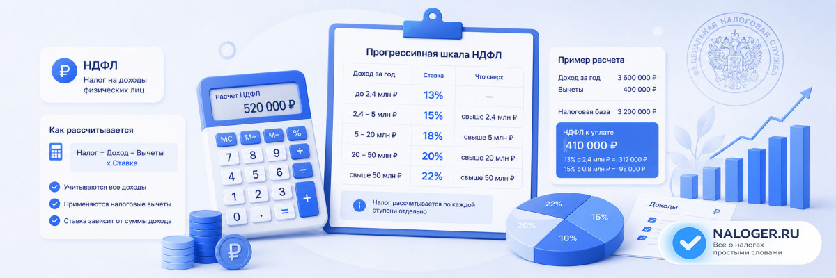 Что такое НДФЛ и как он рассчитывается
