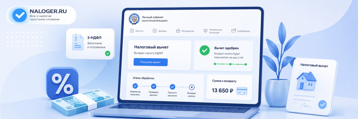 Как вернуть налог через личный кабинет налоговой