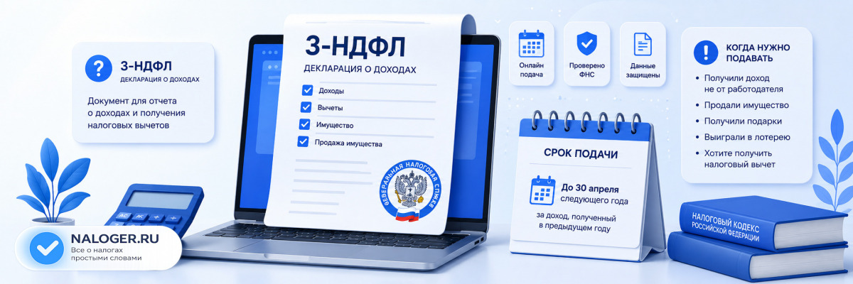 Что такое декларация 3-НДФЛ и когда её нужно подавать