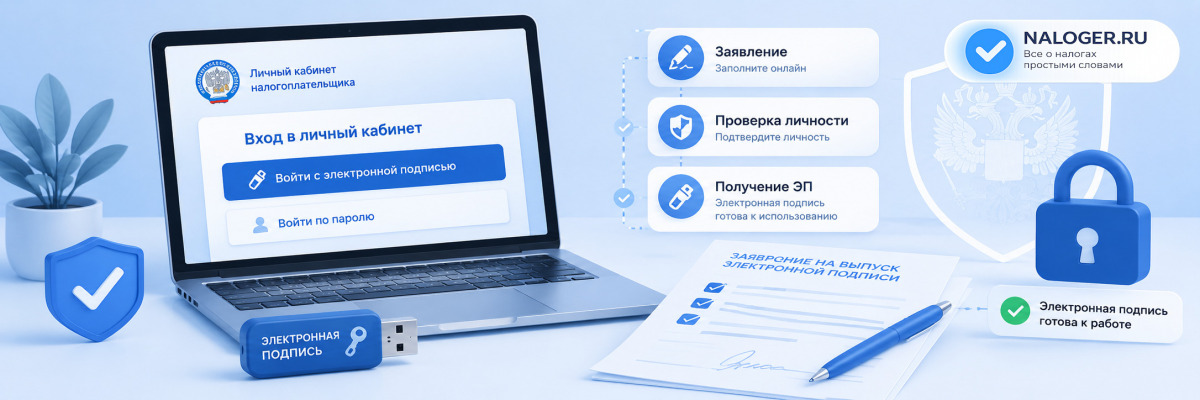 Как создать электронную подпись для налоговой