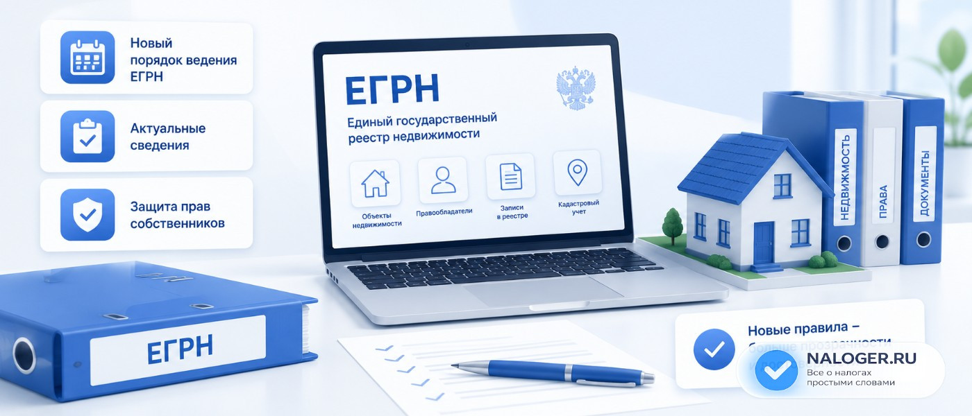 Новый порядок ведения ЕГРН: что изменилось для налогоплательщиков