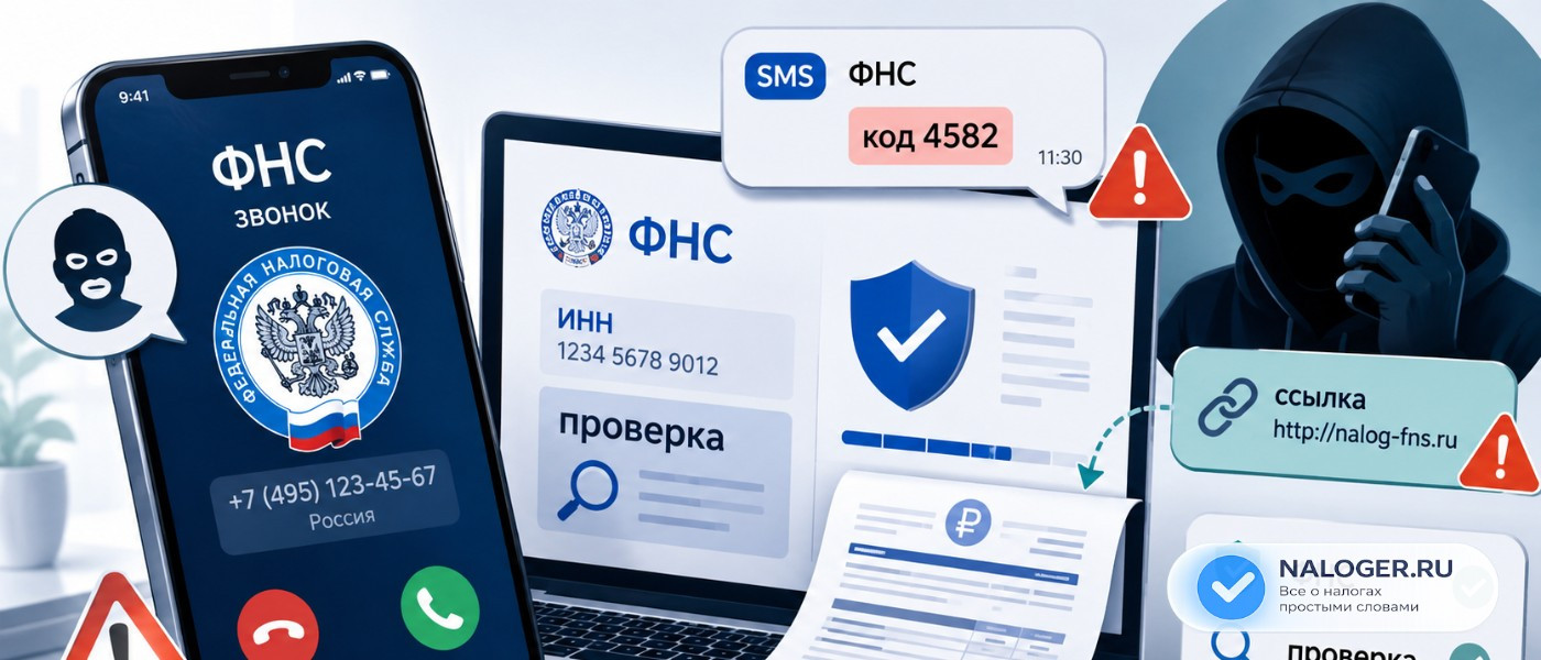ФНС предупреждает: как распознать мошенников, маскирующихся под налоговиков