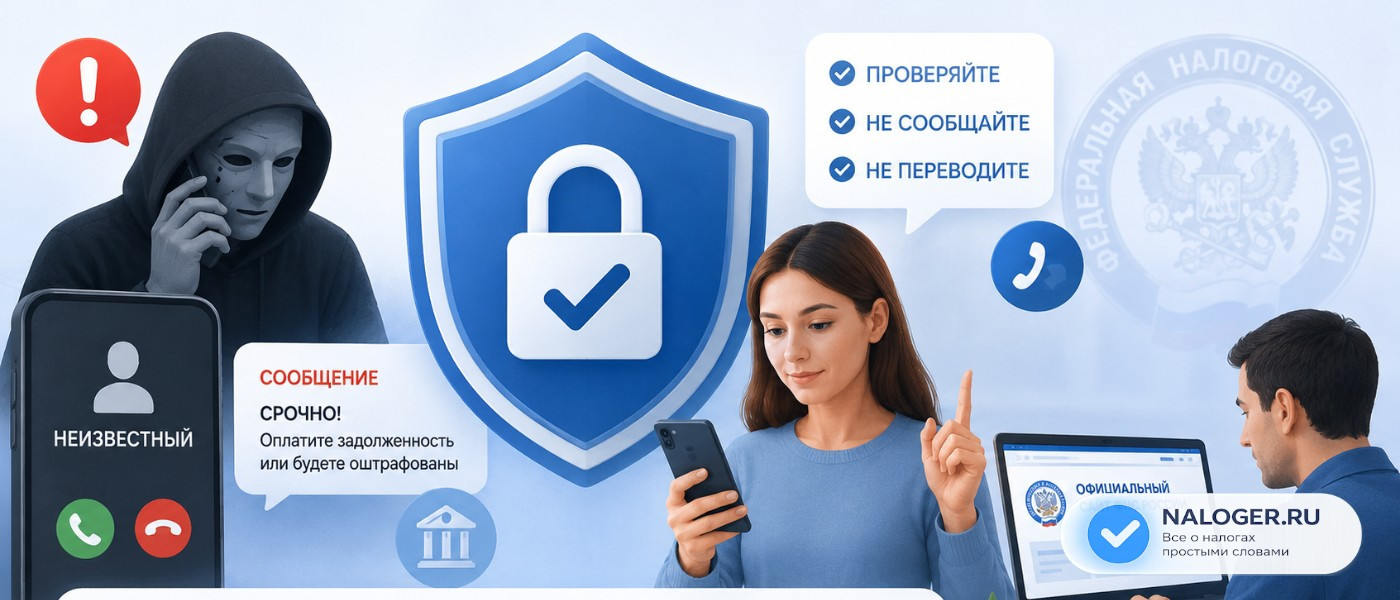 ФНС России: как отличить мошенников и защититься от обмана
