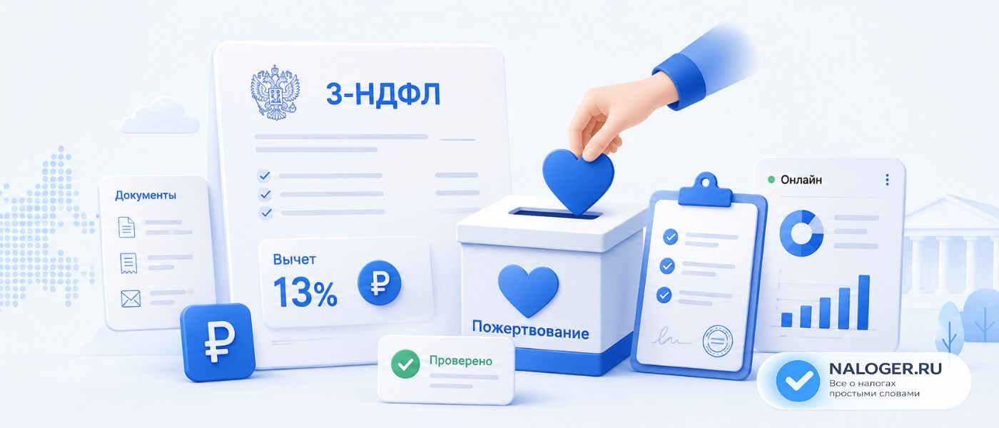 Как получить налоговый вычет за благотворительность