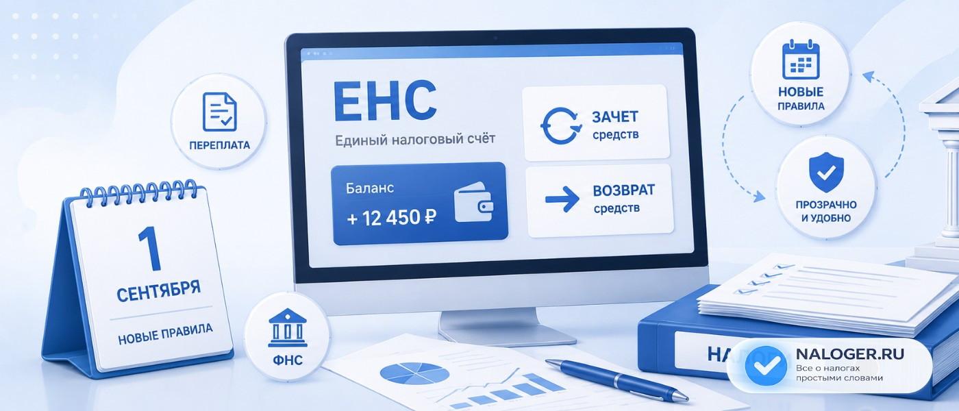 Новые правила зачета и возврата средств на ЕНС с 1 сентября