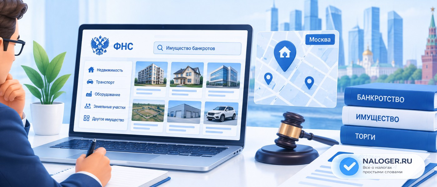 ФНС представила риелторам Москвы «Витрину имущества банкротов»