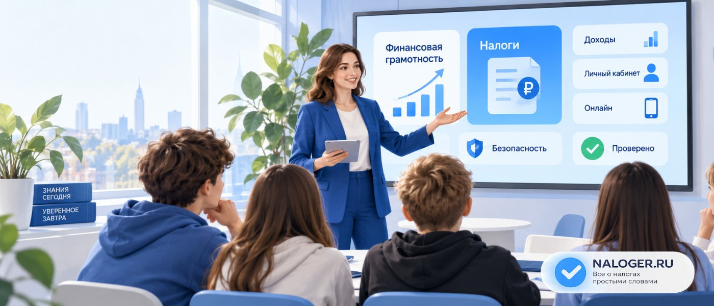 Налоговая грамотность для подростков: семинар в центре «Горизонт»