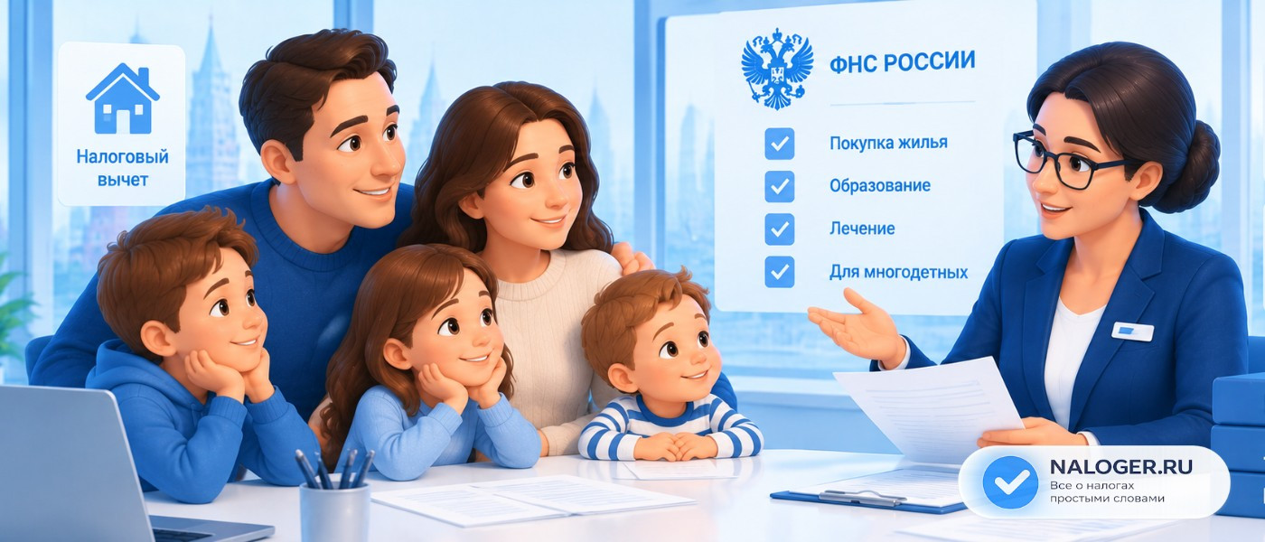 Налоговые вычеты для многодетных семей: консультации в Москве