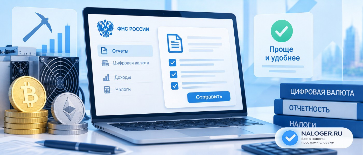 ФНС упростила формирование отчетов о намайненной цифровой валюте