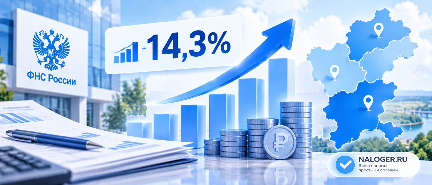 ФНС: налоговые поступления в новых регионах выросли на 14,3%