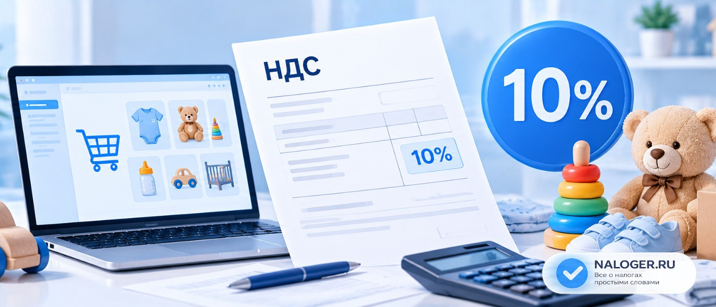 Как подтверждать ставку НДС 10% при продаже товаров для детей