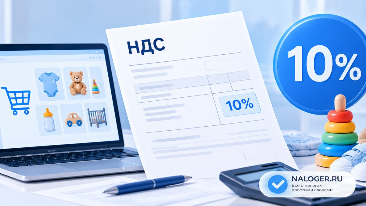 Как подтверждать ставку НДС 10% при продаже товаров для детей