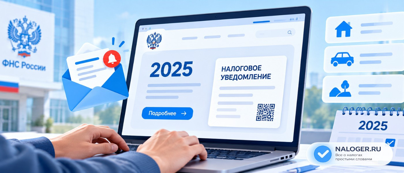ФНС запустила промостраницу о налоговых уведомлениях за 2025 год