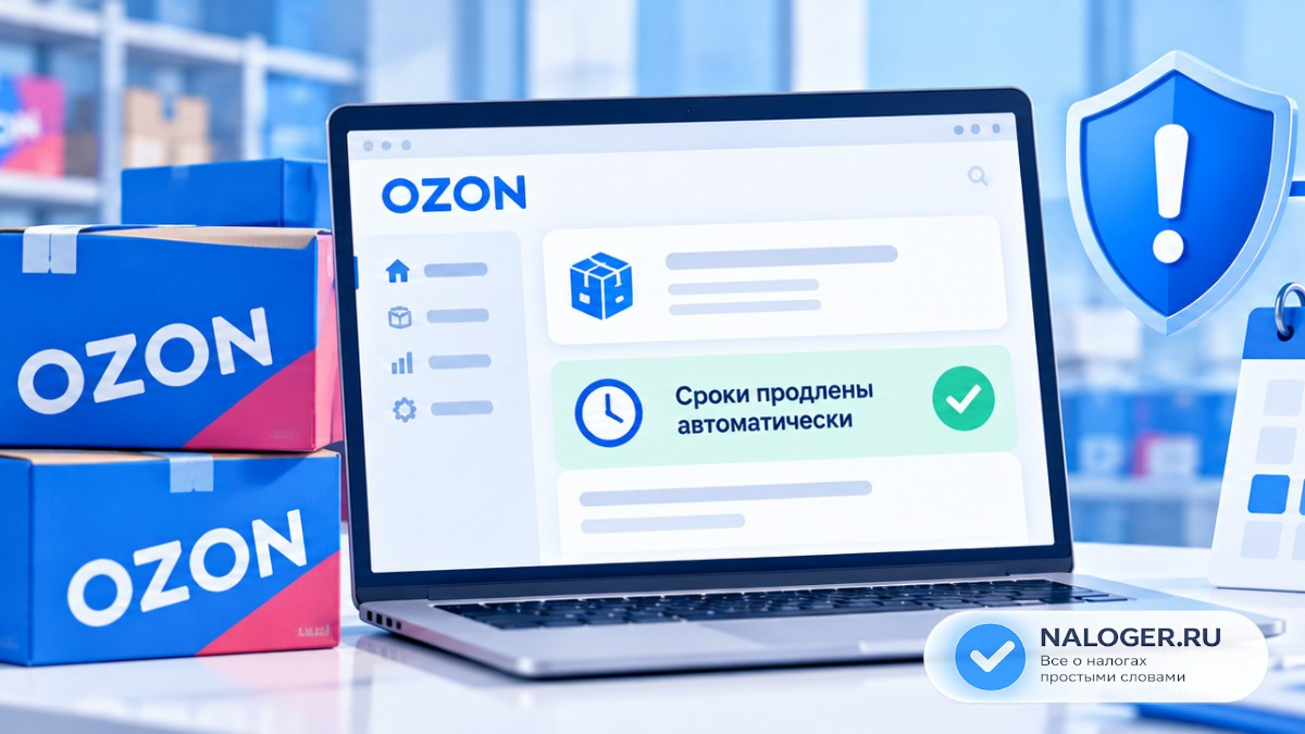 Поддержка продавцов Ozon после атак: сроки перенесут автоматически