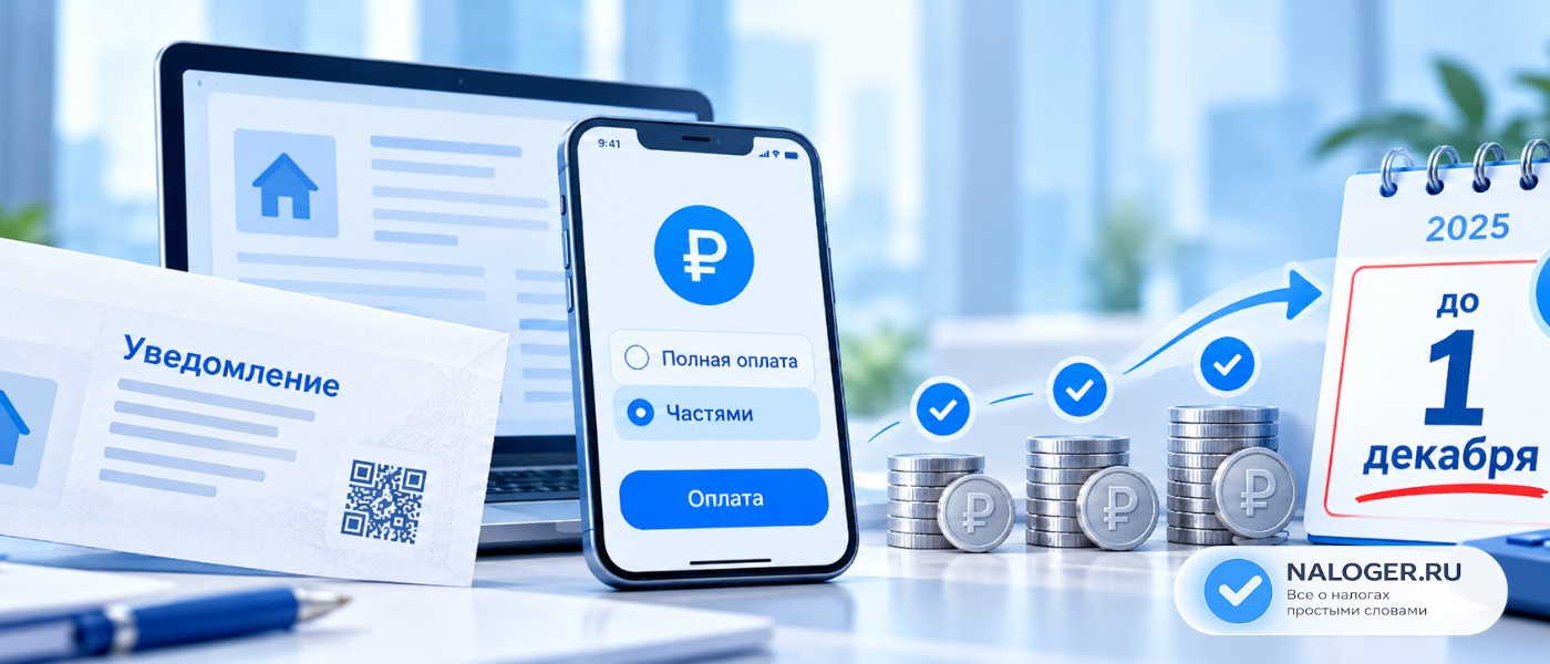 Налоговые уведомления уже направляют: как оплатить всё частями