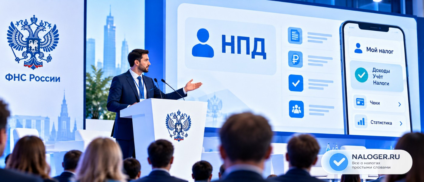 ФНС объяснила новые правила работы с плательщиками НПД на конгрессе
