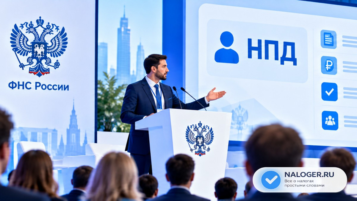 ФНС объяснила новые правила работы с плательщиками НПД на конгрессе