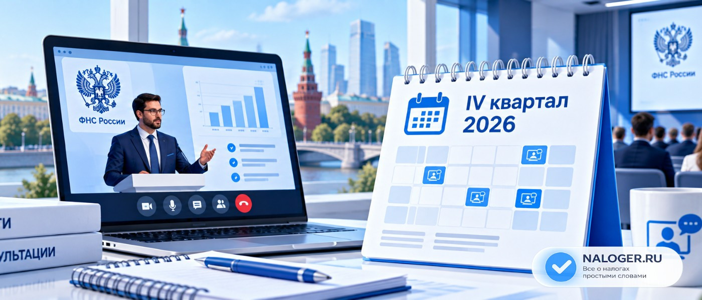 Налоговые вебинары в Москве: опубликован график на 4 квартал 2026