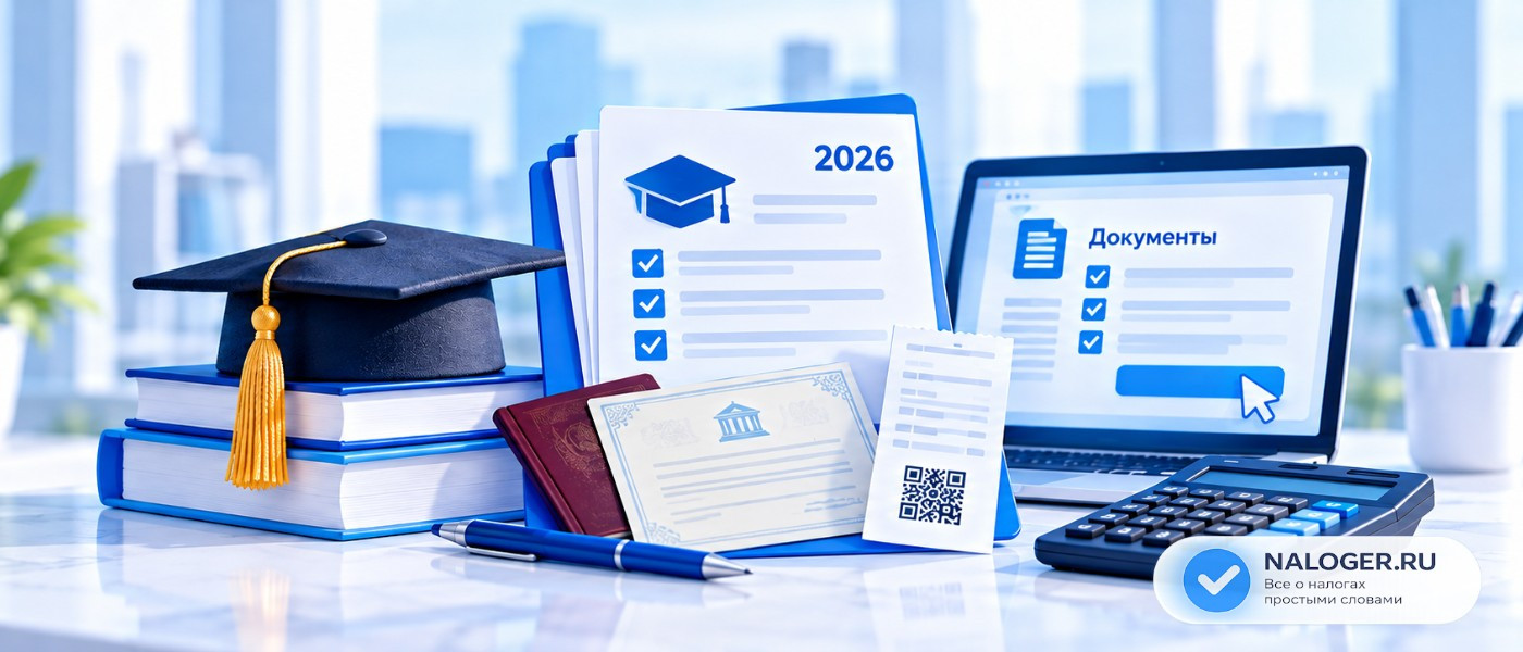 Вычет на обучение в 2026 году: какие документы нужно подать в ФНС