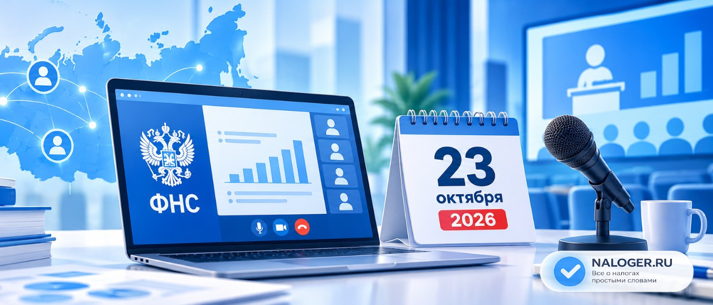 Всероссийский налоговый марафон ФНС пройдет 23 октября 2026 года