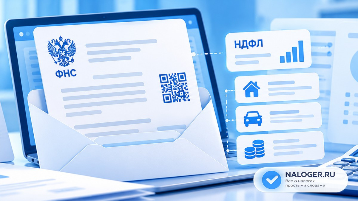 Налоговые уведомления 2026 года: новая структура расчета НДФЛ